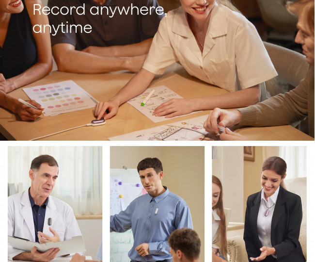 Портативний диктофон  Plaud NotePin S